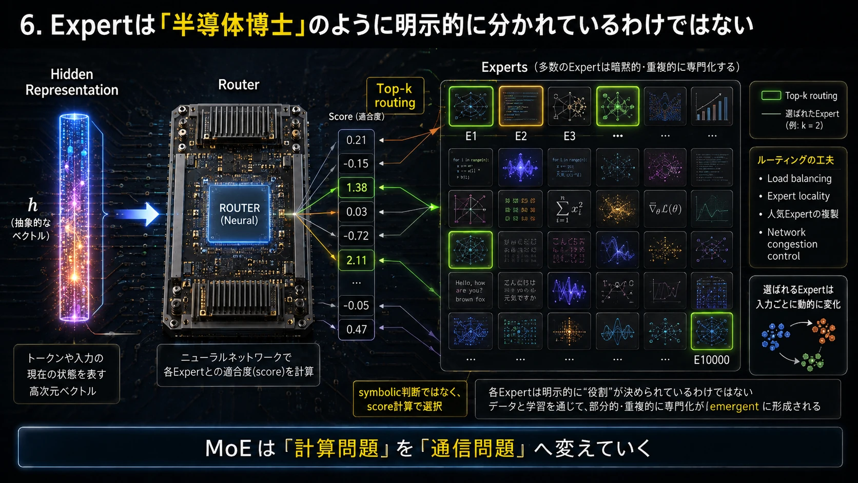 Expert Routingの実像 01