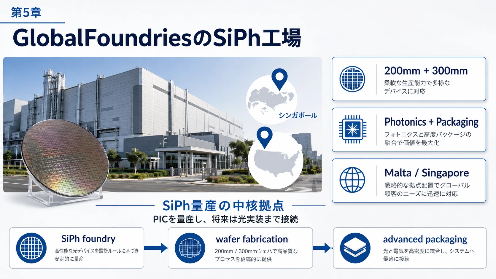 GlobalFoundriesのSiPh供給網 01