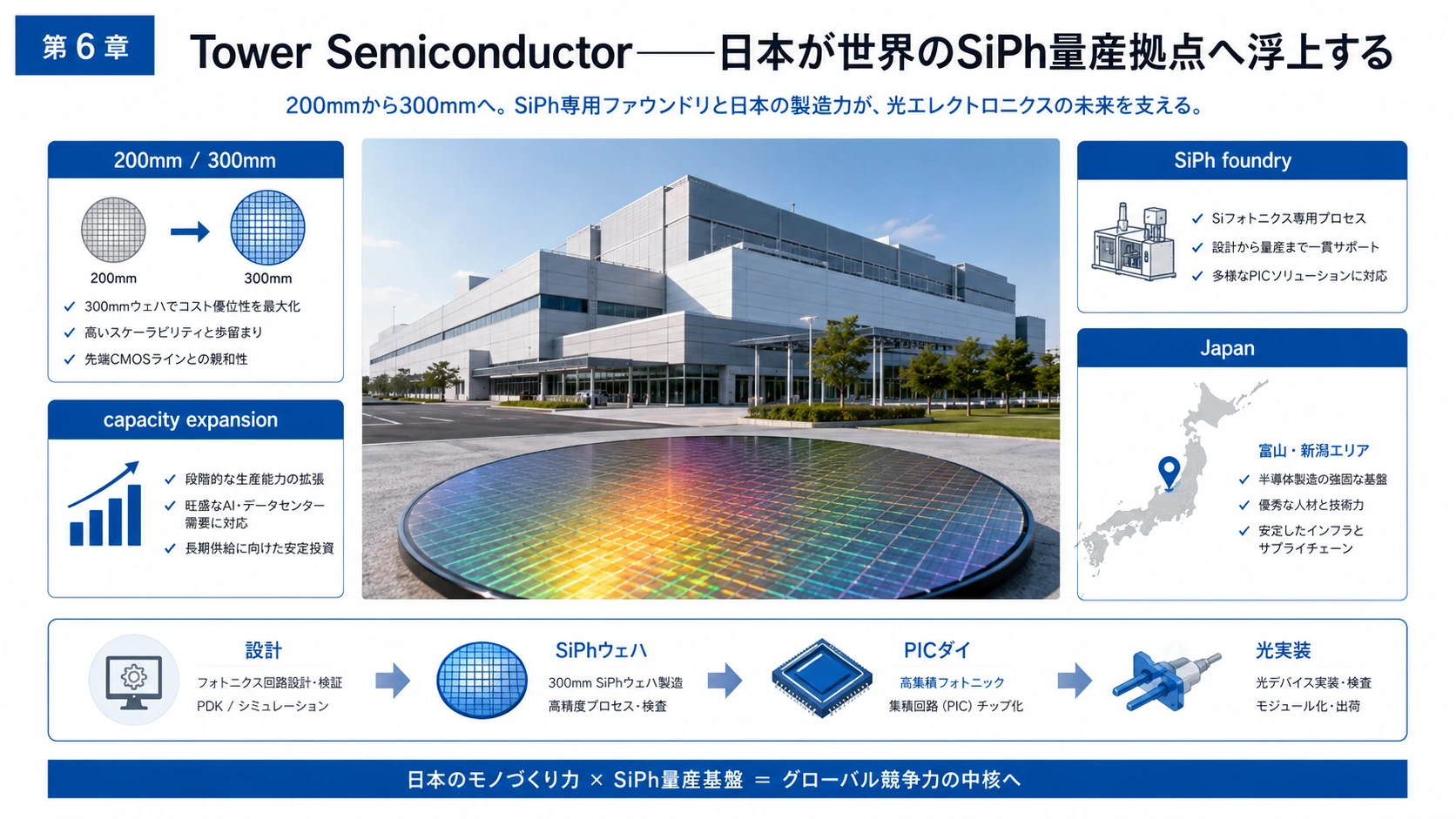Towerの日本SiPh量産拠点 01