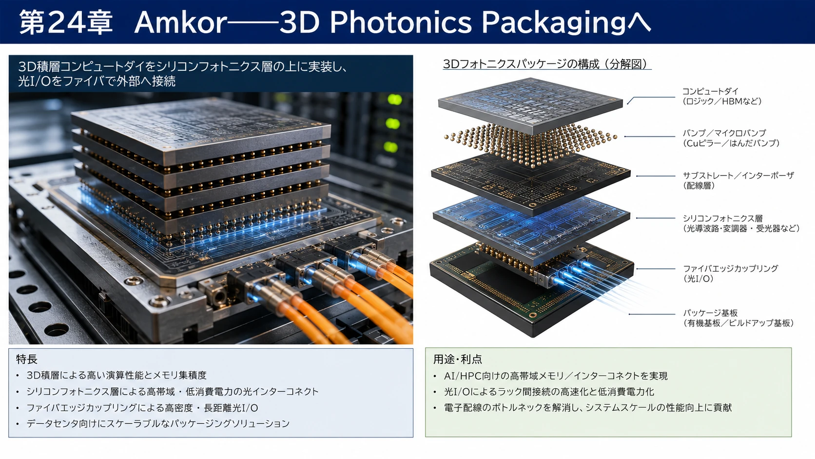 Amkorの3D Photonics 01