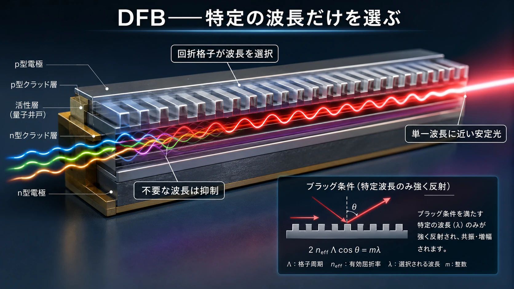 DFB格子の基本 01