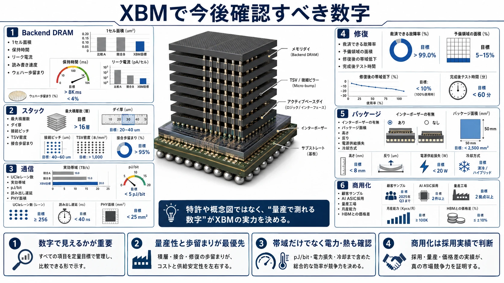 確認すべき量産・性能指標 01
