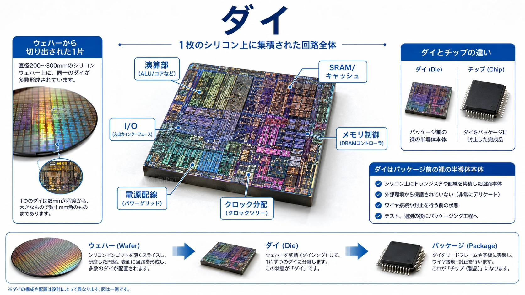 半導体を構成する階層 12