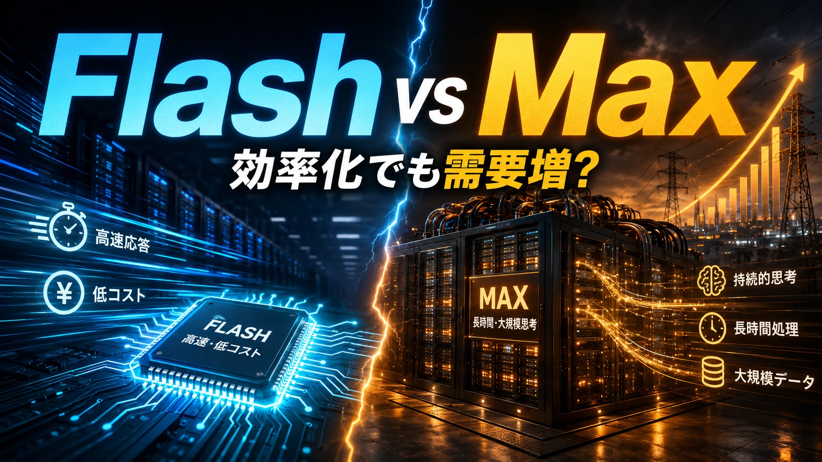 DeepSeek V4 Flashの衝撃、その先のQwen3.8-Max――効率化してもAI計算需要は増えるのか