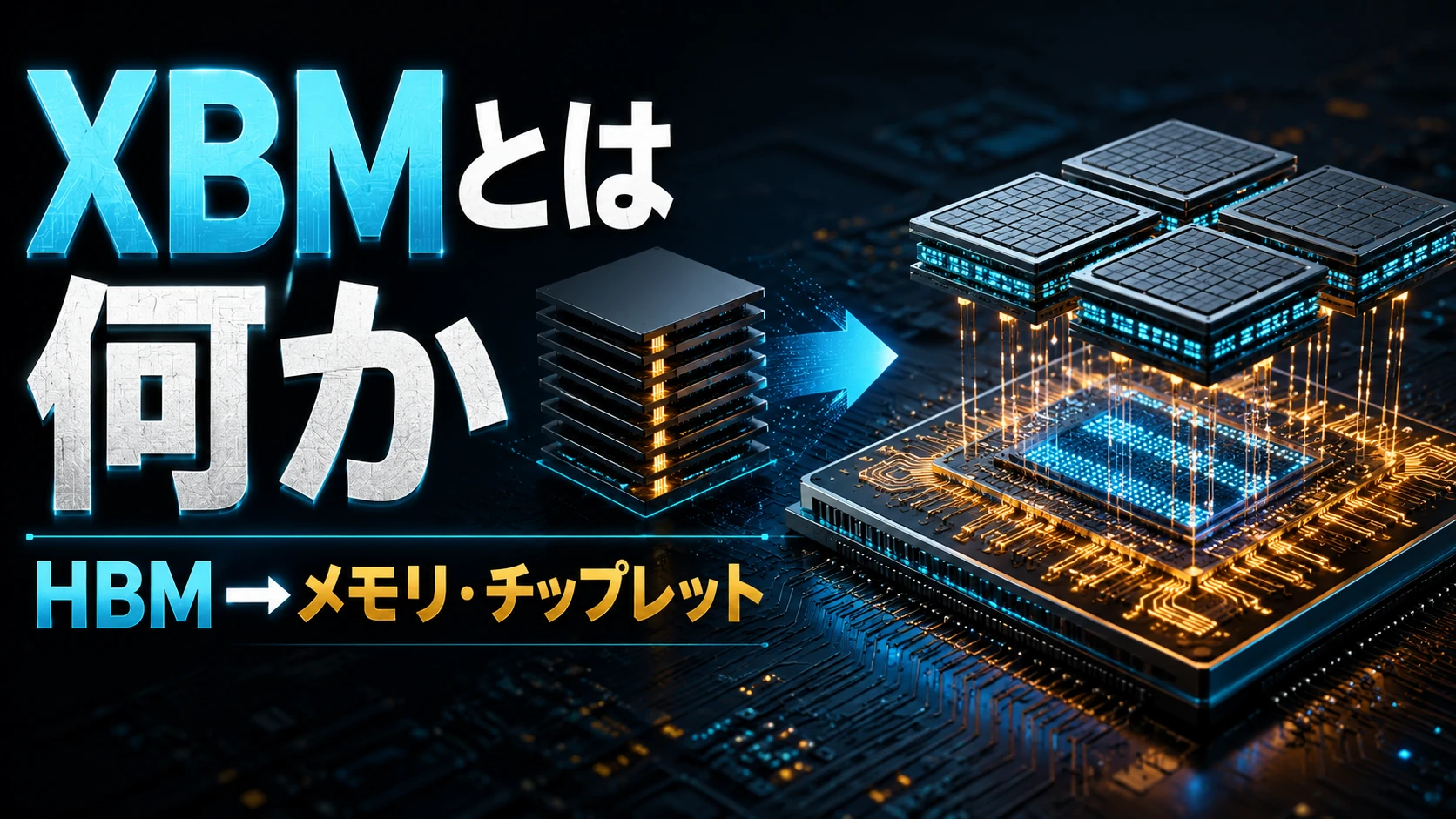 XBMとは何か――HBMを「メモリ・チップレット」へ作り替えるIntelの構想