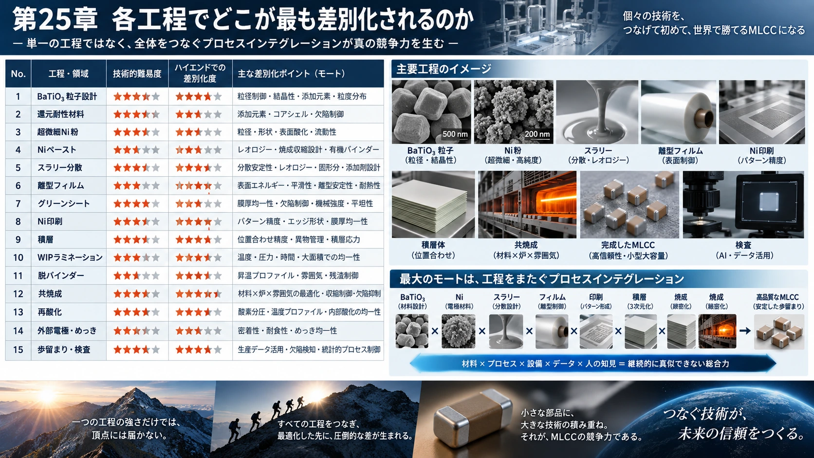 図解: 25.各工程でどこが最も差別化されるのか