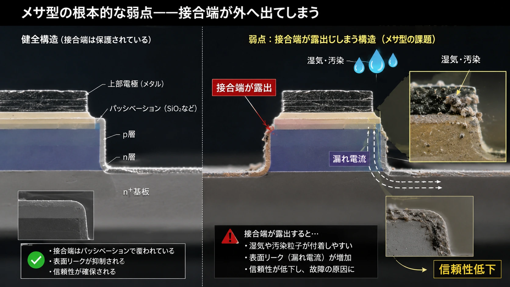 図解: 7.5 メサ型トランジスタ――接合を台地として切り出した、IC直前の技術(6/7)