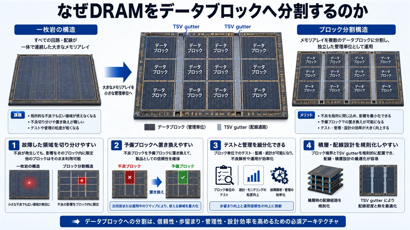 データブロック分割と完成後修復 01