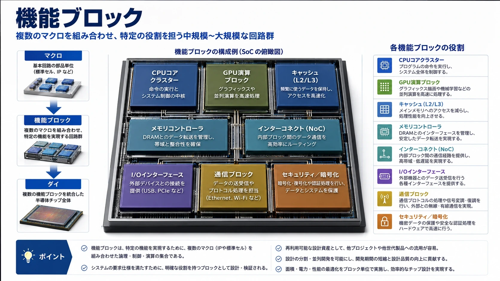 半導体を構成する階層 11