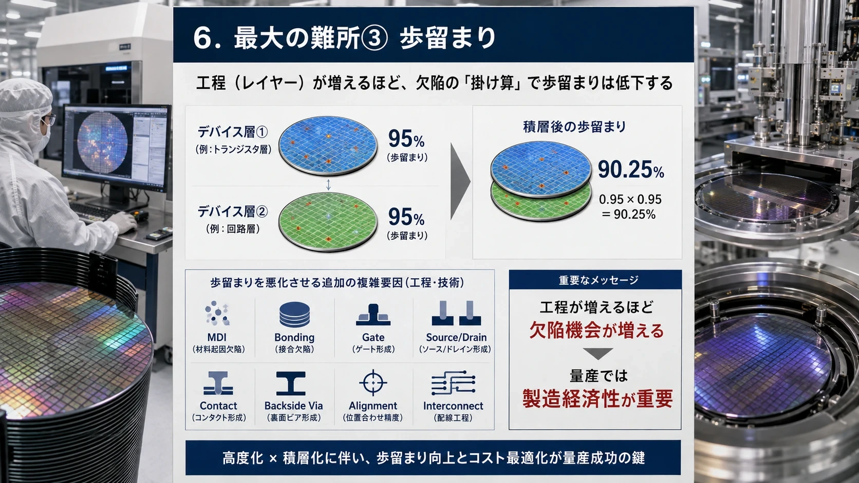 積層工程と歩留まり 01