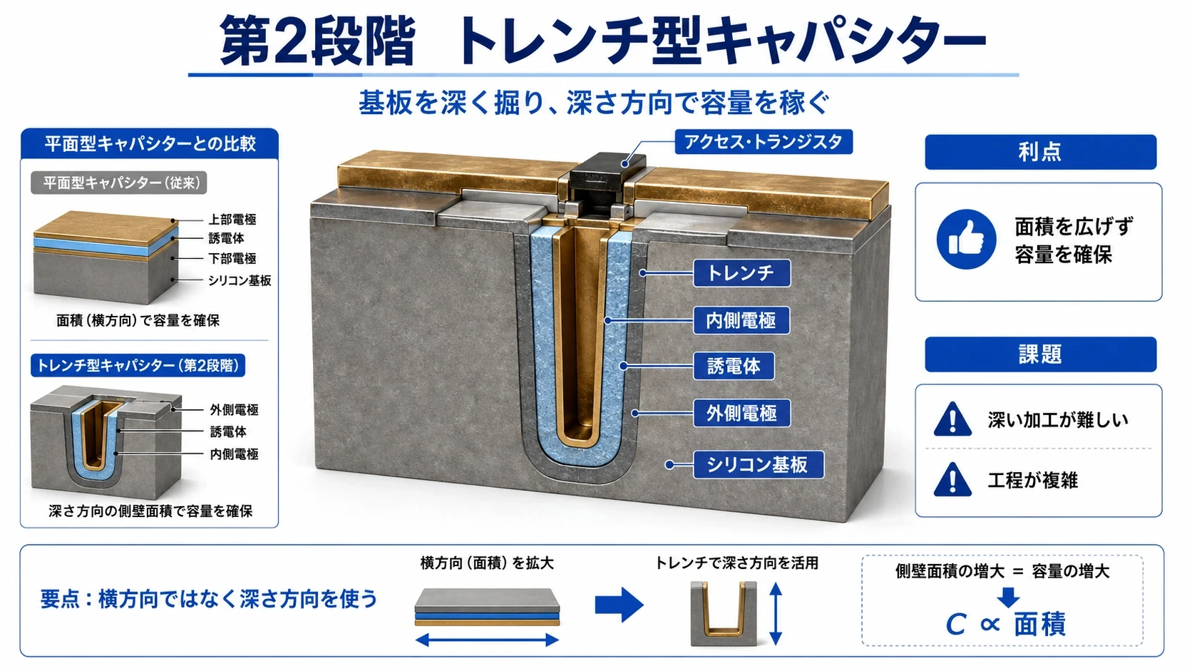 ロジック・DRAM・NANDの構造進化 12