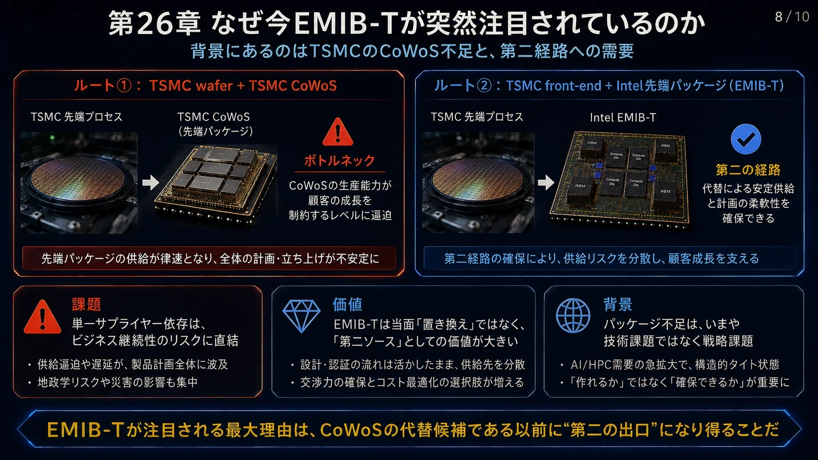 CoWoS不足と第二の出口 01