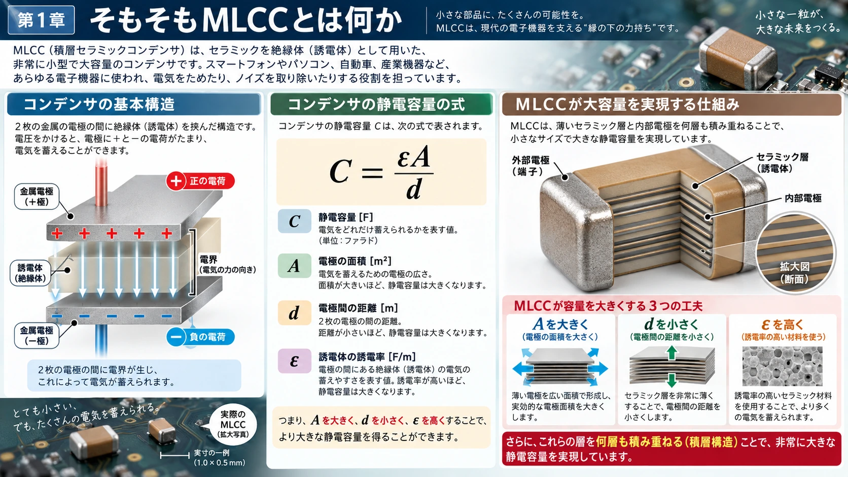 図解: 1.そもそもMLCCとは何か