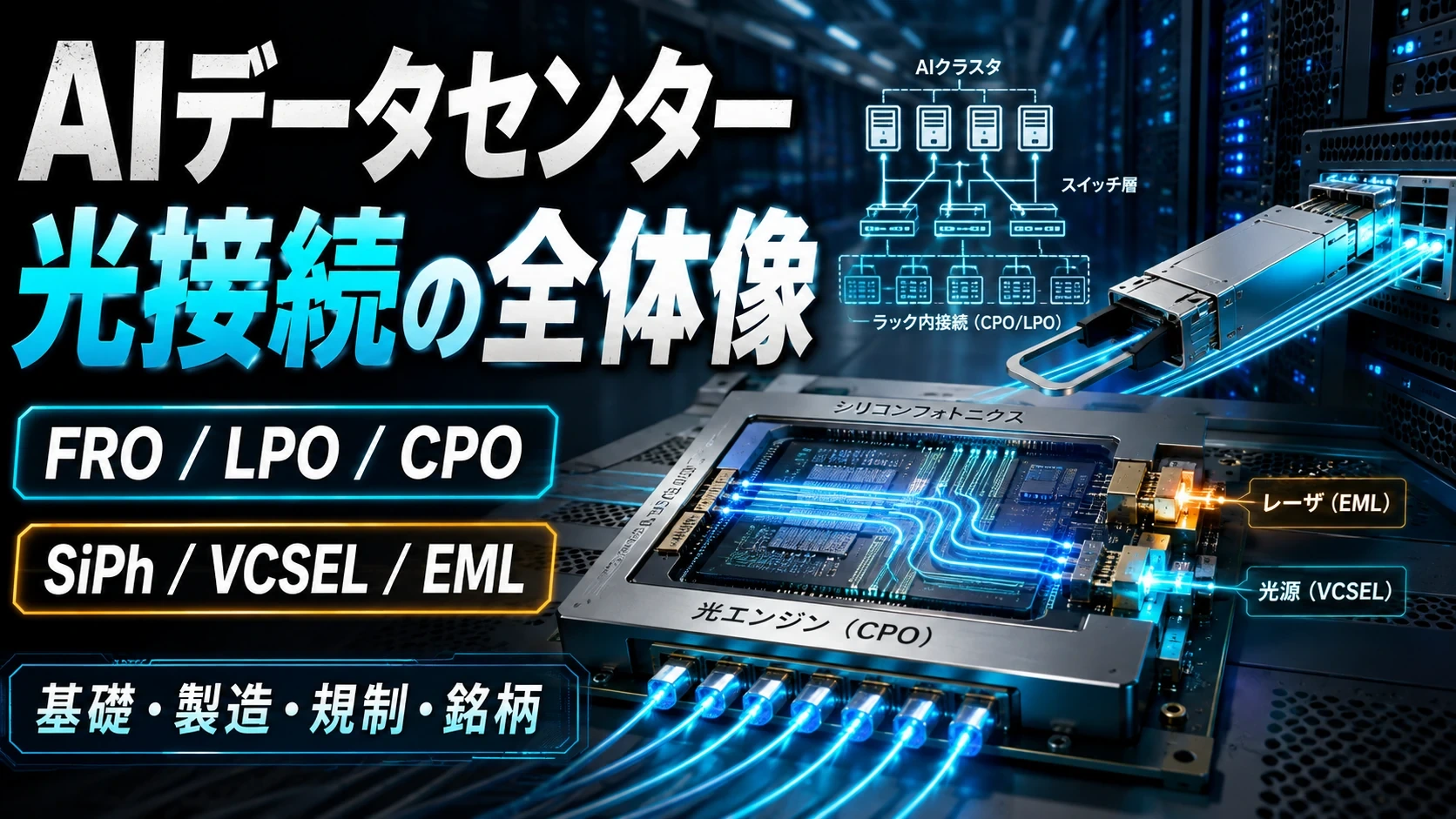 光トランシーバーとAIデータセンター光接続 03