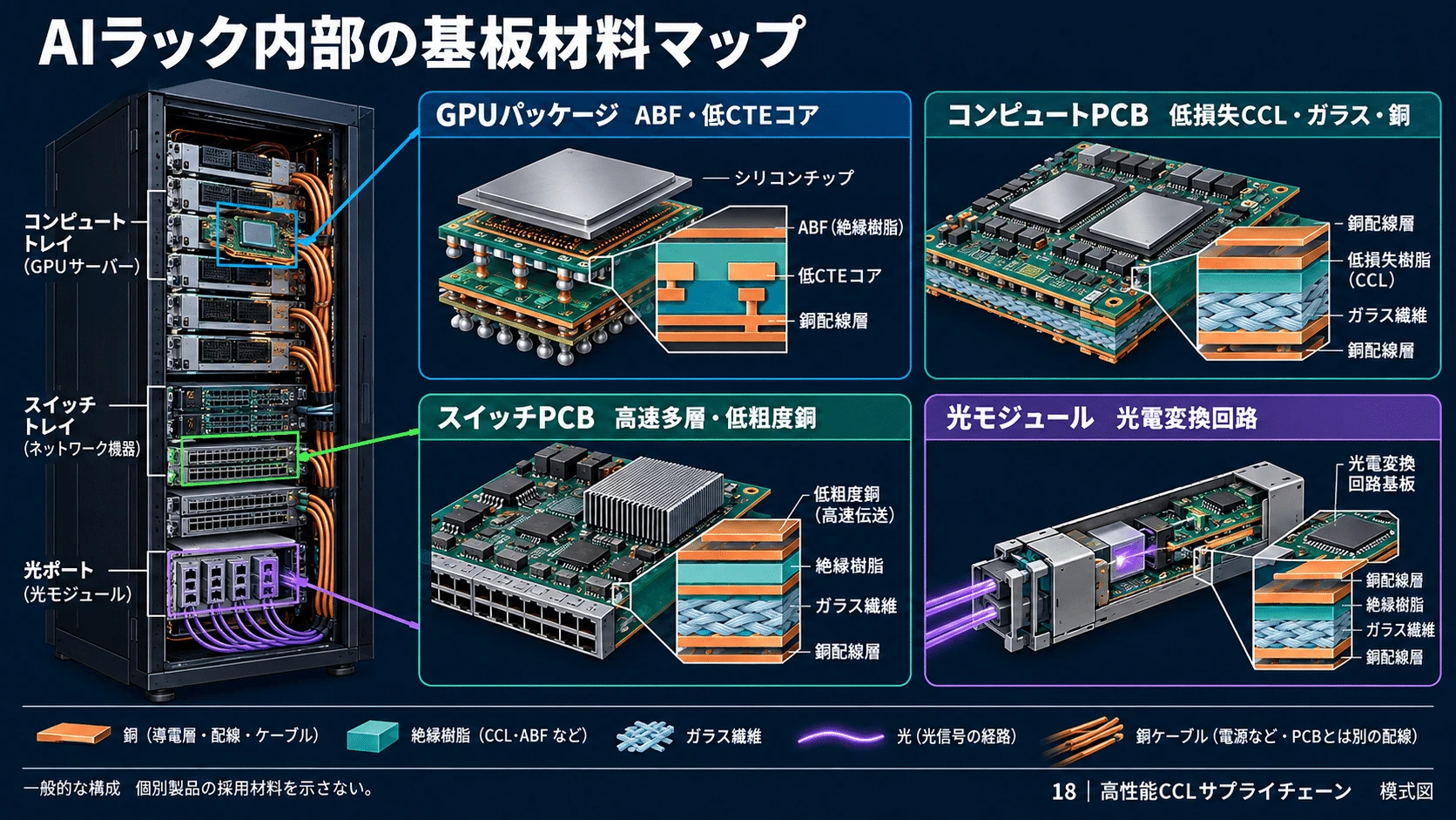 9-6. 電源・冷却・制御基板の図解(18)