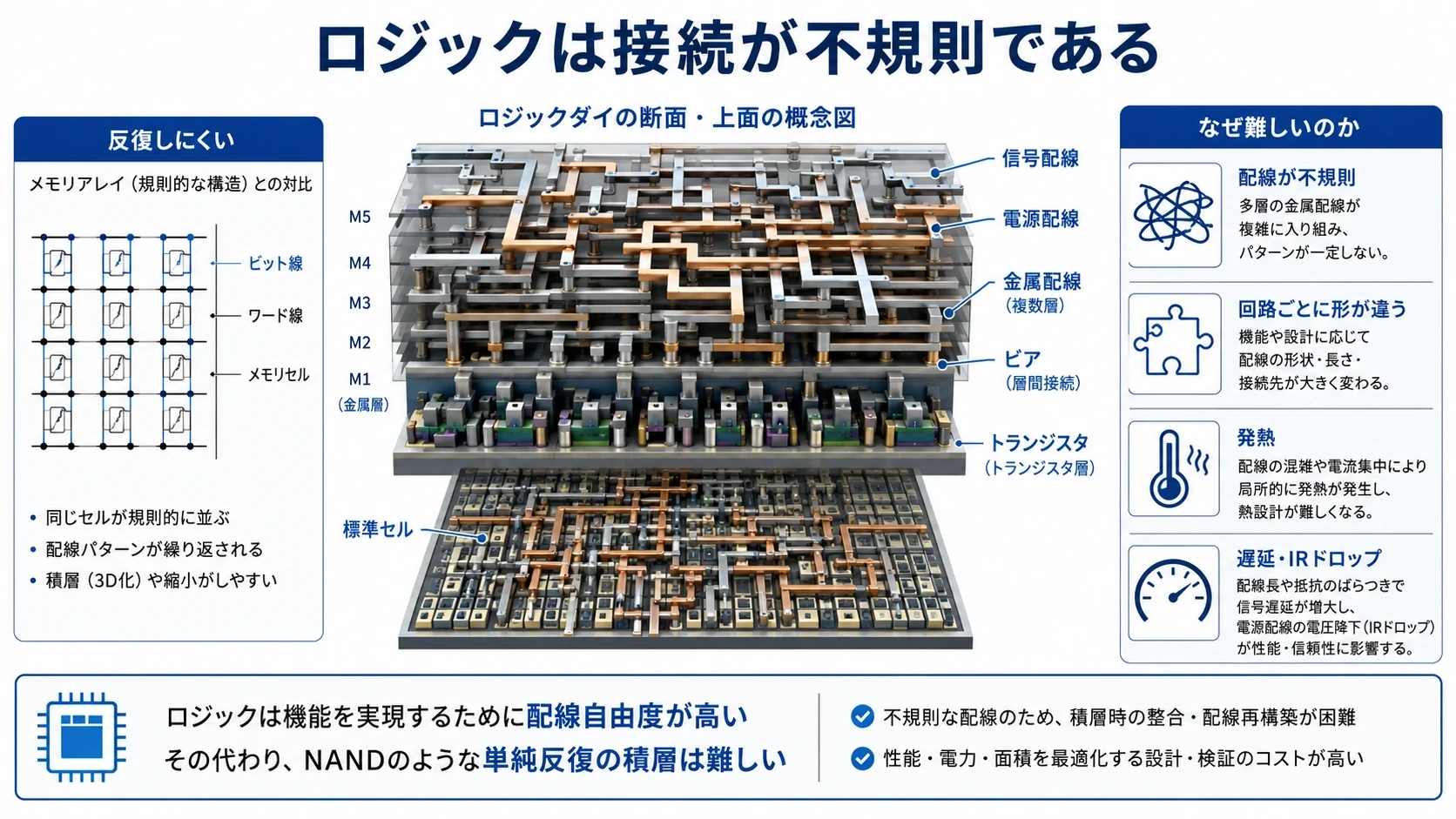 ロジック・DRAM・NANDの構造進化 28
