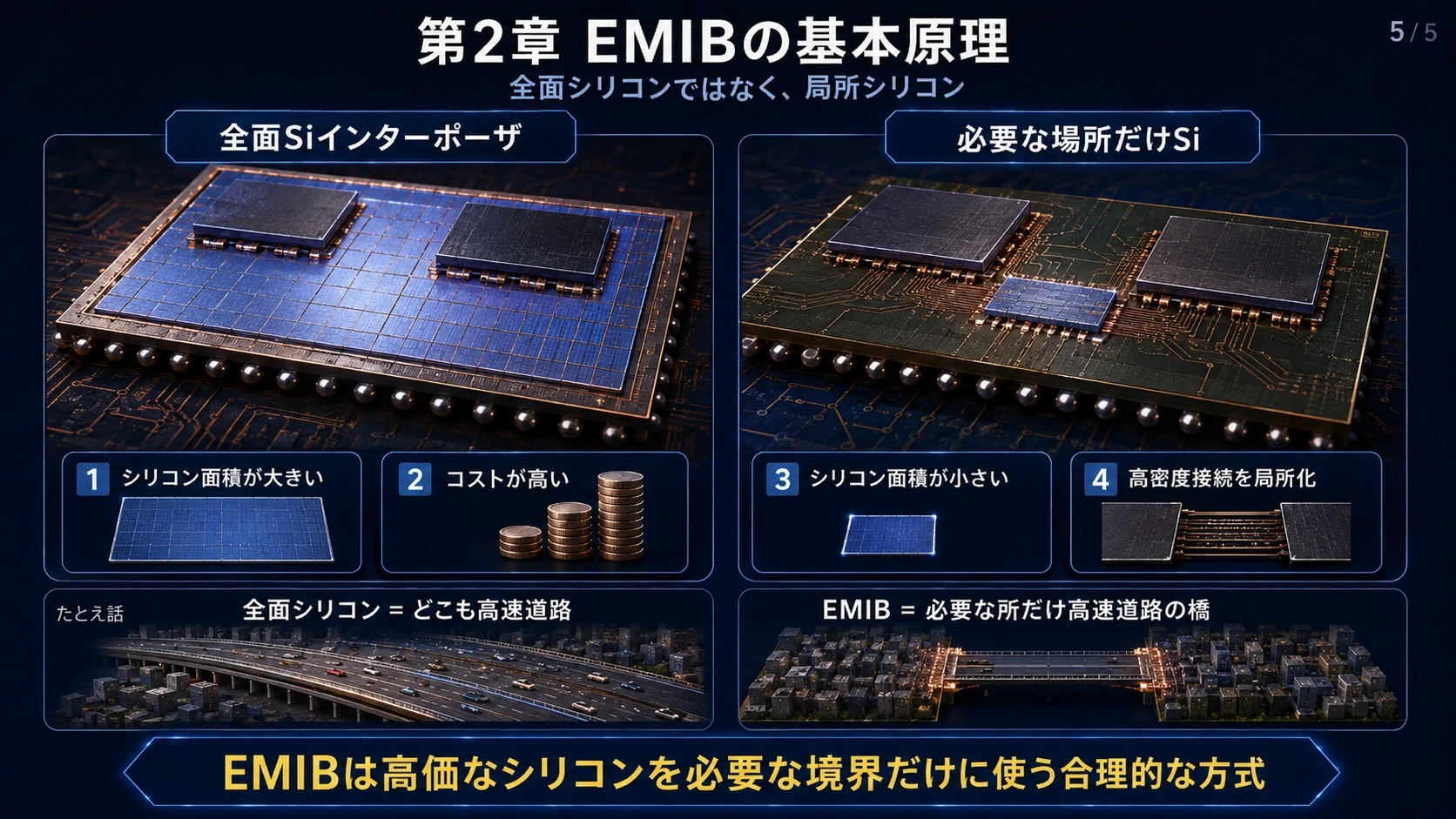 EMIBの局所シリコンブリッジ 02