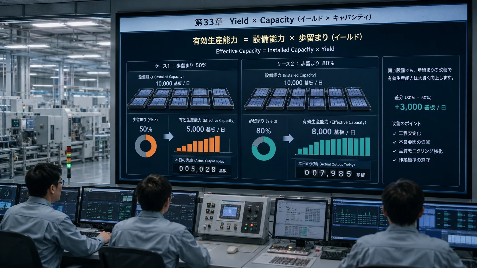 YieldとCapacityの改善 01