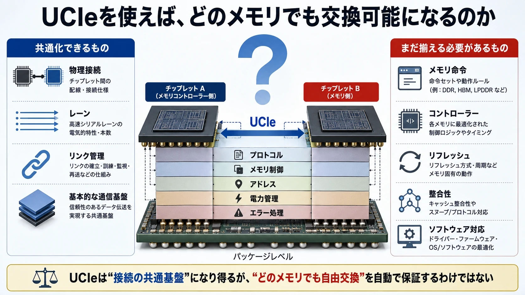 UCIeへの集約と速度の読み方 03