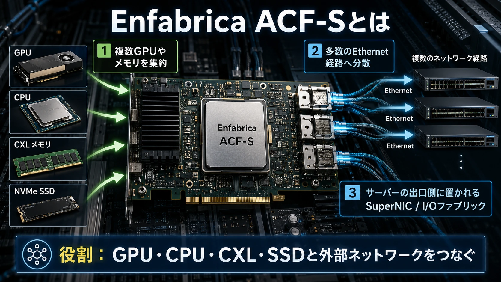 Enfabrica ACF-Sの役割