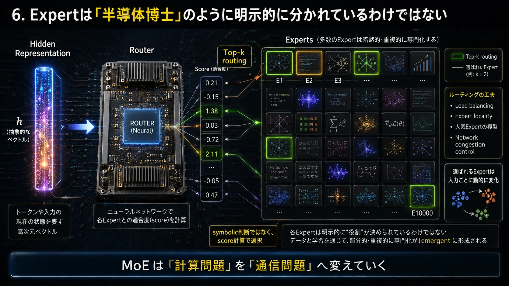Expert Routingの実像 01